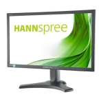 Hannspree HP225HFB Desktop Monitor Manuel utilisateur