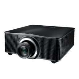 Optoma ZU860 projector Manuel utilisateur | Fixfr