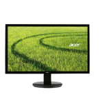 Acer K222HQL Monitor Manuel utilisateur