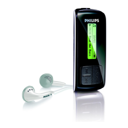 Philips SA4000 Manuel utilisateur | Fixfr