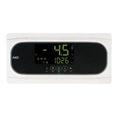 Temperature and moisture controller for cold room store AKO-16624