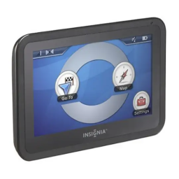 Insignia NS-NAV02R GPS Guide d'installation rapide | Fixfr