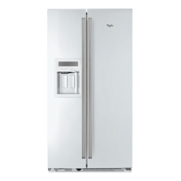 Whirlpool WSF5552 A+W Side-by-Side Manuel utilisateur | Fixfr