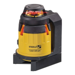 Stabila LAX 400 Point et ligne laser Manuel utilisateur