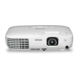 Epson EB-W10 Manuel utilisateur | Fixfr