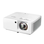 Optoma ZH350ST Ultra-compact high brightness Full HD 1080p laser projector Manuel du propri&eacute;taire