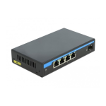 DeLOCK 87765 Gigabit Ethernet Switch 4 Port PoE + 1 SFP Fiche technique