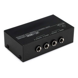 Behringer HD400 Manuel utilisateur | Fixfr