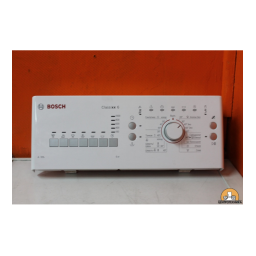 Bosch WOR20154OE Washing machine Manuel utilisateur | Fixfr