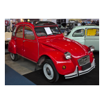 CITROEN 2cv Manuel du propri&eacute;taire