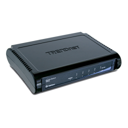 Trendnet TEG-S5 Manuel utilisateur | Fixfr