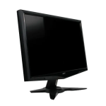 Acer G225HQ Monitor Manuel utilisateur