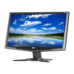 Acer G215H Monitor Guide de d&eacute;marrage rapide