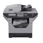 Brother MFC-8680DN Monochrome Laser Fax Guide d'installation rapide