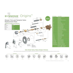 Symmons Origins S-9601-P: Chat IA et Téléchargement PDF | Fixfr