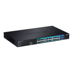 Trendnet RB-TL2-PG284 28-Port Gigabit PoE+ Managed Layer 2 Switch Manuel utilisateur