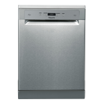 HOTPOINT/ARISTON HFO 3T222 WG Dishwasher Manuel utilisateur