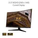 ASUS VG32VQ1B/VG32VQ1BR: Guide avec IA et PDF