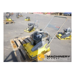 Wacker Neuson WP2050W Single direction Vibratory Plate Manuel utilisateur