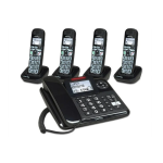 E814CC T&eacute;l&eacute;phone sans fil amplifi&eacute; + Chat IA &amp; PDF