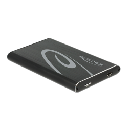 DeLOCK 42586 2.5″ External Enclosure SATA HDD > SuperSpeed USB 10 Gbps (USB 3.1 Gen 2) Fiche technique | Fixfr