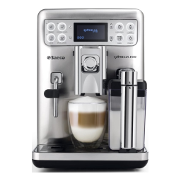 Saeco HD8858/01 Saeco Exprelia Machine espresso Super Automatique Manuel utilisateur | Fixfr