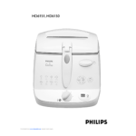 Philips HD6150/80 Friteuse Manuel utilisateur