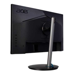 Acer XF273Z Monitor Guide de démarrage rapide | Fixfr