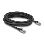 DeLOCK 80136 RJ45 Network Cable Cat.6A S/FTP PUR Outdoor 3 m black Fiche technique