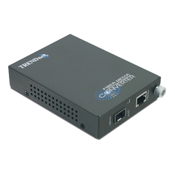 Trendnet TFC-1000MGB Intelligent 1000Base-T to SFP Media Converter Fiche technique | Fixfr