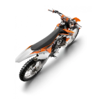 KTM 125 SX EU 2012 MX Bike Manuel utilisateur