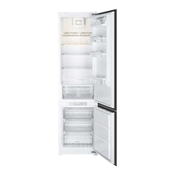 Smeg C7310NEP Fridge/freezer combination Manuel utilisateur | Fixfr