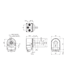 Baumer EAL580-SC - EtherCAT Absolute encoder Fiche technique