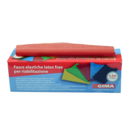 Gima 47012 LATEX-FREE EXERCISE BAND 5.5 m x 14 cm x 0.30 mm - red Manuel du propriétaire | Fixfr