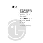 LG DR4812V Graveur DVD : IA Chat et PDF Manuel