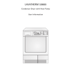 Aeg-Electrolux LTH59800 Manuel utilisateur