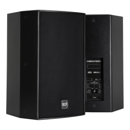 RCF C 5215-64 TWO-WAY PASSIVE SPEAKER spécification | Fixfr