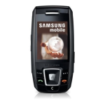 Samsung SGH-E390 Manuel utilisateur