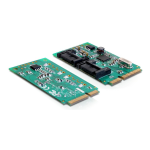 Delock 95225 Carte MiniPCIe SATA: Chat IA et PDF