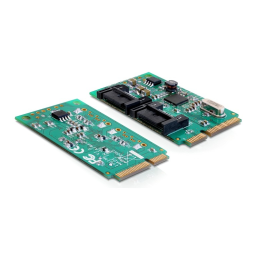 Delock 95225 Carte MiniPCIe SATA: Chat IA et PDF | Fixfr