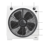 Quigg GT-BF-01 Box Fan Manuel utilisateur