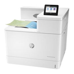 HP Color LaserJet Enterprise M856 Printer series Manuel utilisateur | Fixfr