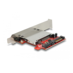 DeLOCK 91495 SATA Card Reader for CFast Low Profile Form Factor Fiche technique