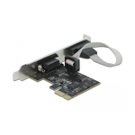 Delock 90001 Carte s&eacute;rie PCI Express + IA et PDF