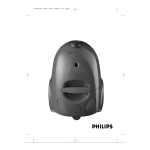Philips FC8348/01 Economy Aspirateur avec sac Manuel utilisateur