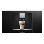 Bosch CTL636ES1/09 Built-In Fully Automatic Coffee Machine Mode d'emploi