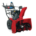 Toro Power Max 828 OE Snowthrower Manuel utilisateur