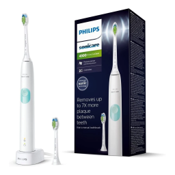 Sonicare HX6807/51 Sonicare ProtectiveClean 4300 Brosse à dents électrique Manuel utilisateur | Fixfr