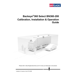 Brigade BN360-200-USB (5210B) Camera Monitor System Manuel utilisateur | Fixfr