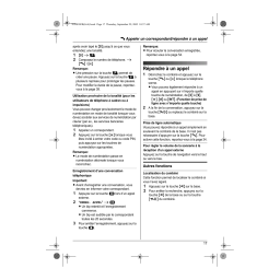 Panasonic KXTCD820FR Operating instrustions | Fixfr